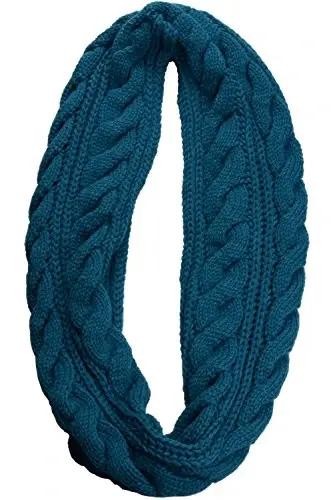 NEOSAN Womens Thick Ribbed Knit Winter Infinity Circle Loop Scarf - 2