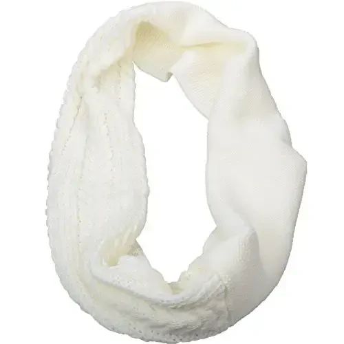 NEOSAN Womens Thick Ribbed Knit Winter Infinity Circle Loop Scarf - 5