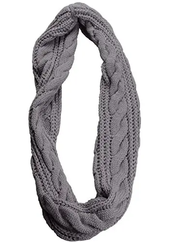 NEOSAN Womens Thick Ribbed Knit Winter Infinity Circle Loop Scarf - 2