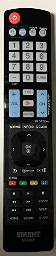 New Replaced LG Universal TV & DVD Blu-ray Player Remote Control for Almost All LG Plasma LCD LED 3D TV & DVD Blu-ray Player - Smartby