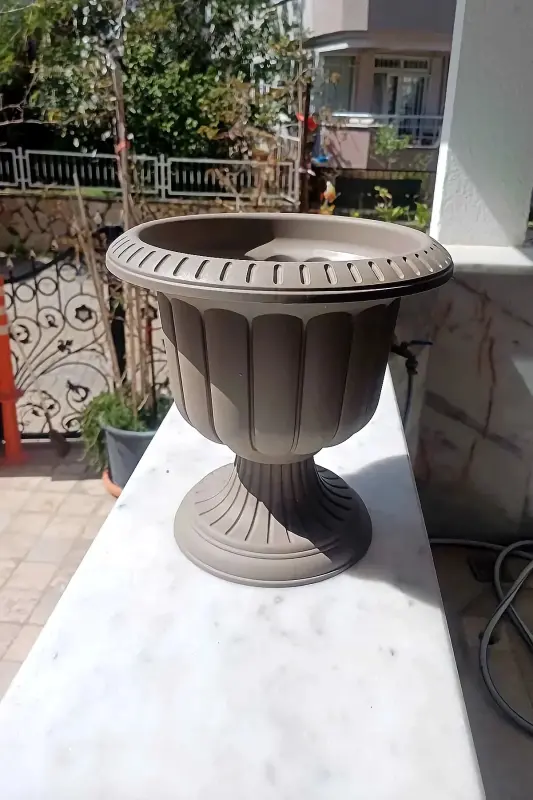 NERGİZ SAKSI 1 NO 9.8 LT.-KİREMİT - 1