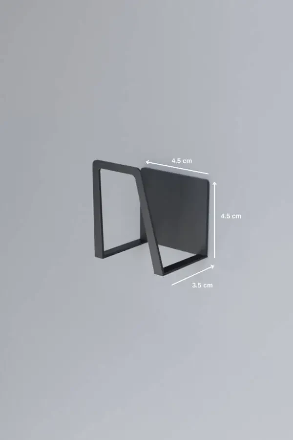 Нержавеющая сталь кухонный держатель для губки, держатель для мочалки, мыльница 3 шт. Mt40s - 7