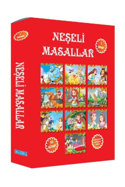 Neşeli Masallar 10 Kitap Set - 7