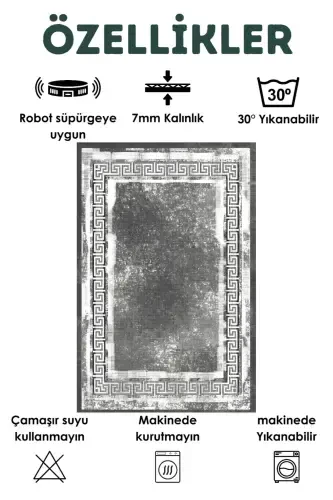 Нескользящий коврик, моющийся коврик для раковины, коврик для ванной, коврик перед душевой кабиной (19)-priamit - 2