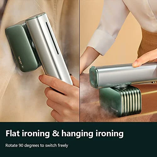 Nesugar Steamer for Clothes Steamer, Fashion Portable Handheld Garment Steamer, 0.8lbs Lightly, 15s Fast Heat-up, 10 Minutes of Continuous Steam, Light Mini Steam Iron for travel and home(100-120V) - 5