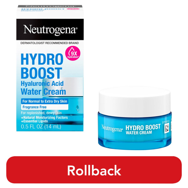 Neutrogena Hydro Boost Hyaluron kislota suv kremi, 0,5 fl. oz - 1