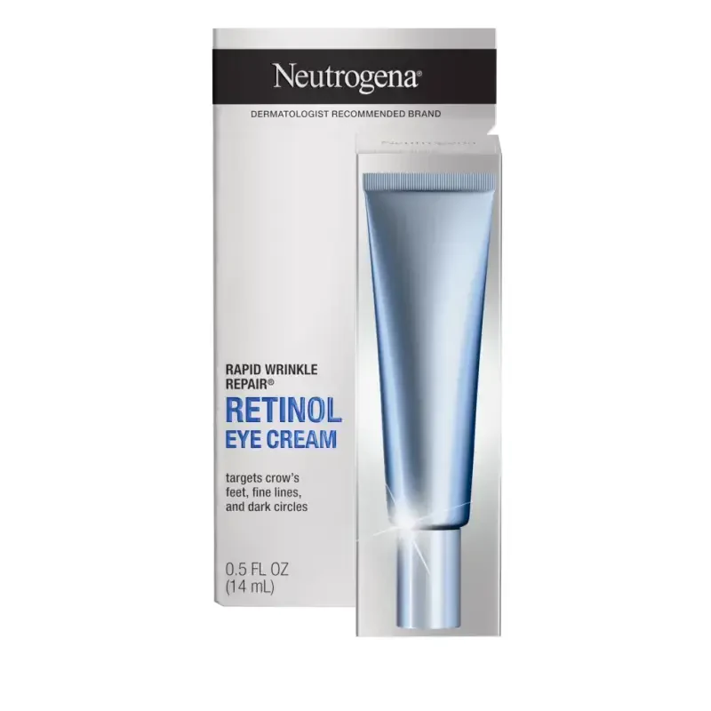 Neutrogena Rapid Wrinkle Repair Retinol Skin Care Eye Cream, 0.5 oz - 1