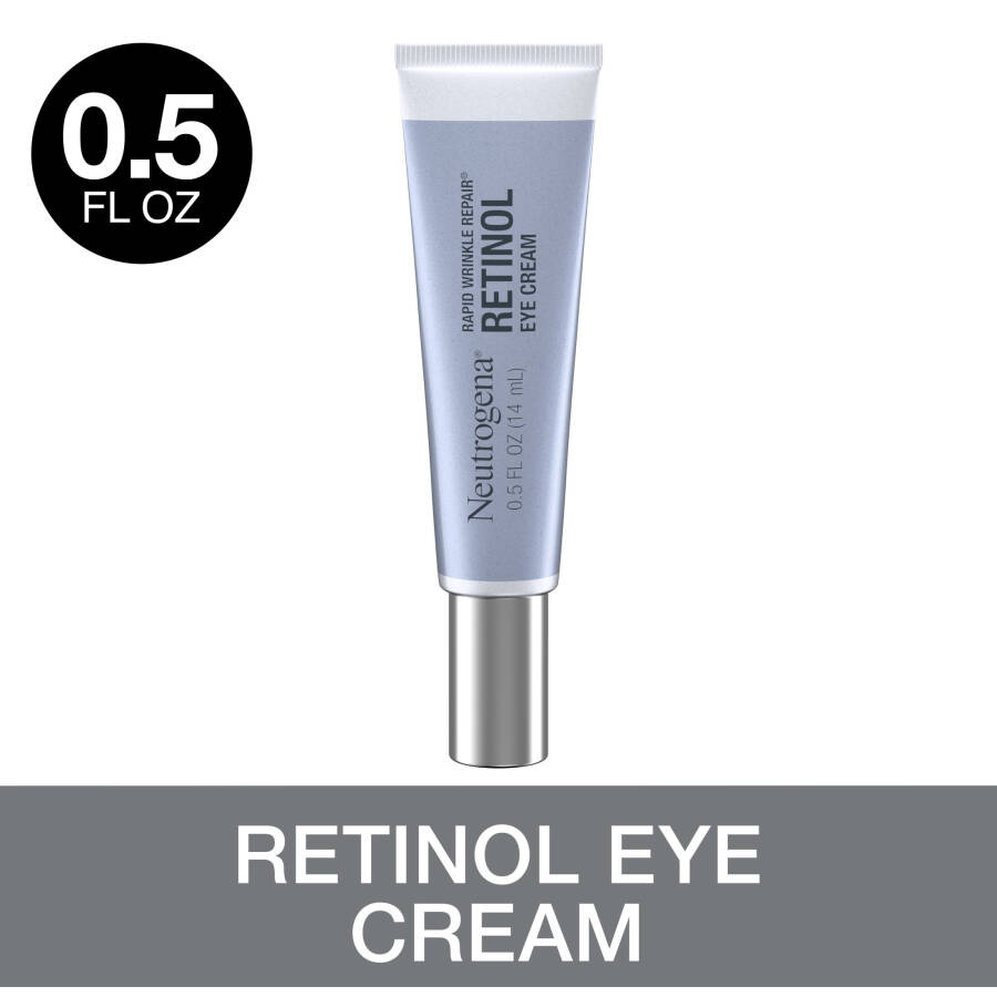 Neutrogena Rapid Wrinkle Repair Retinol Skin Care Eye Cream, 0.5 oz - 9