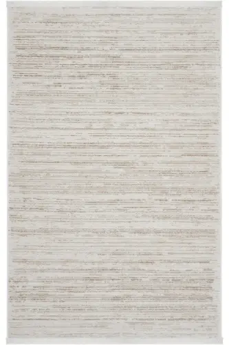 Nevada 2501 Cream Mink Carpet Modern Striped Soft Machine Carpet Easy to Clean Bedroom Carpet-Mink 8 - 4