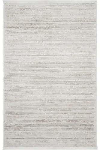 Nevada 2501 Cream Mink Carpet Modern Striped Soft Machine Carpet Easy to Clean Bedroom Carpet-Mink 8 - 5