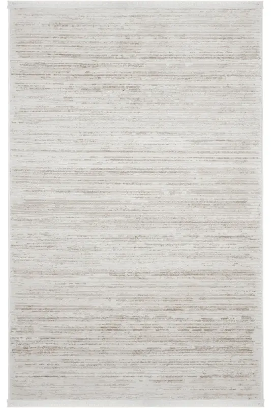 Nevada 2501 Cream Mink Carpet Modern Striped Soft Machine Carpet Easy to Clean Bedroom Carpet-Mink 8 - 5