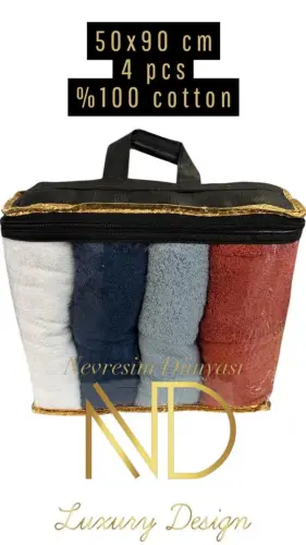 Nevresim Dünyası 50x100 4'lü Havlu Prime 2 - NEVRESIMDUNYASI (1)