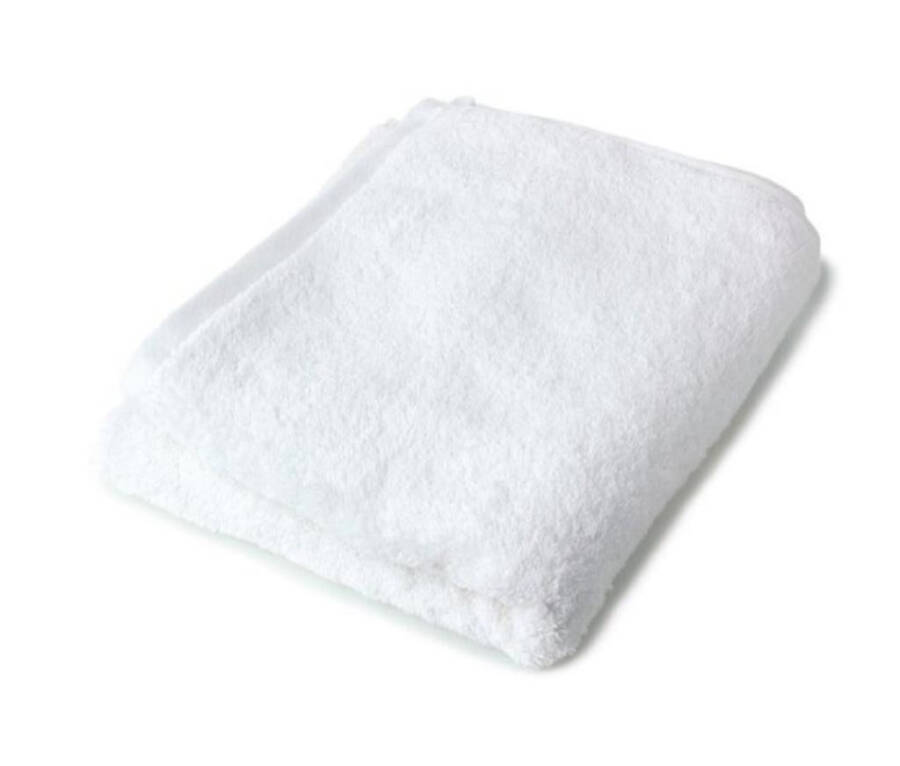 Nevresim Dunyasi 6-Piece Hotel-Style 90x150 White Bath Towel - 6