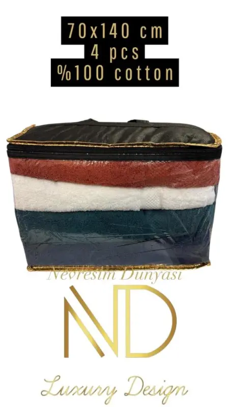 Nevresim Dünyası 70x140 4'lü Havlu Prime 1 - NEVRESIMDUNYASI