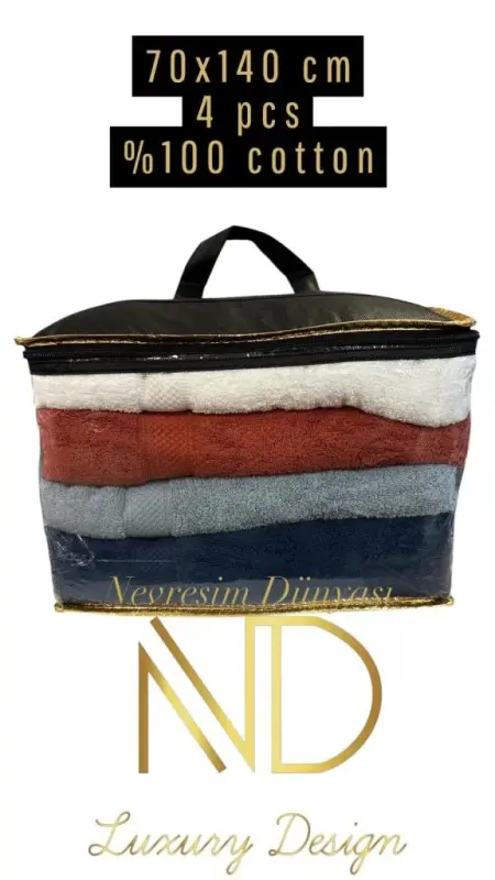 Nevresim Dünyası 70x140 4'lü Havlu Prime 2 - 1