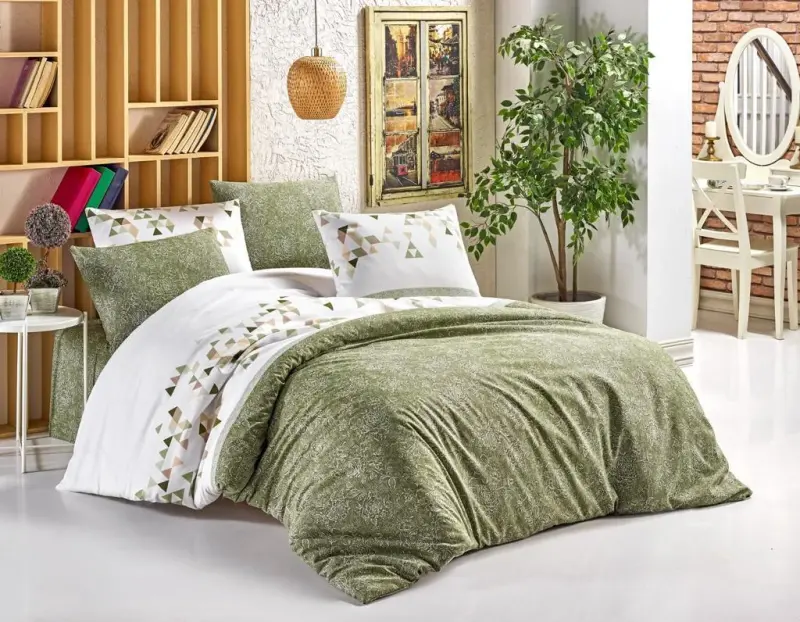 Nevresim Dünyası Moda Ranforce Çift Kişilik Nevresim Takımı Nadine - 1