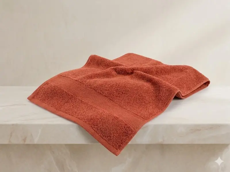 Nevresim Dünyası Prime Havlu 50x100 Kiremit - NEVRESIMDUNYASI