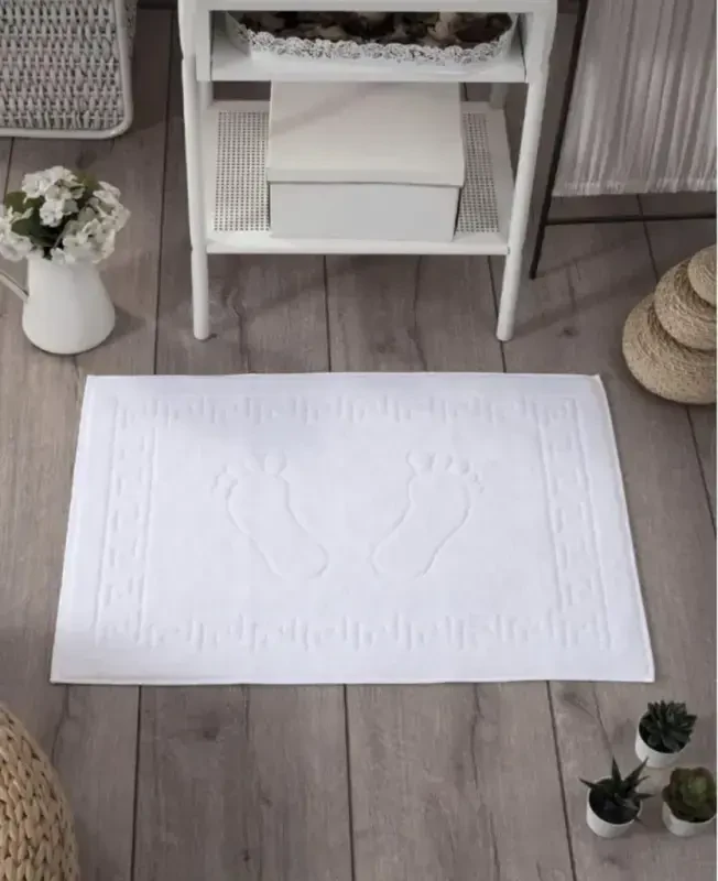 Nevresim Dünyası Soft Pamuk 6'lı Ayak Havlusu 250gr - NEVRESIMDUNYASI