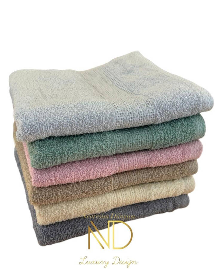 NEVRESİM WORLD COLLECTION 6 PIECE 50x90 TOWEL - 2