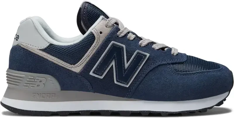 New Balance WL574EVN: Ayollar uchun 574 V2 Essential krossovkasi, NAVY/WHITE - 2