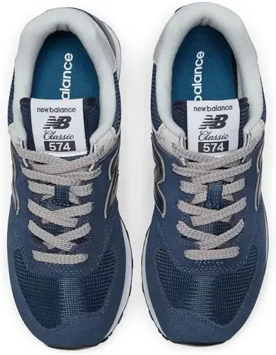 New Balance WL574EVN: Ayollar uchun 574 V2 Essential krossovkasi, NAVY/WHITE - 3
