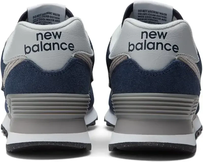 New Balance WL574EVN: Ayollar uchun 574 V2 Essential krossovkasi, NAVY/WHITE - 4