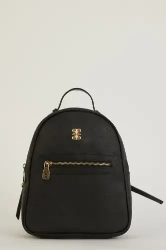 New Black Print Women's Backpack 05PO22Y1541-Print New Black - PIERRE CARDIN (1)