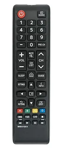 New BN59-01301A Replaced Remote fit for Samsung TV N5300 NU6900 NU7100 NU7300 Series UN32N5300 UN32M4500 UN43NU6900 UN55NU6900 UN65NU6900 UN40NU7100 UN43NU7100 UN49NU7100 UN50NU7100 UN55NU7100 - VINABTY