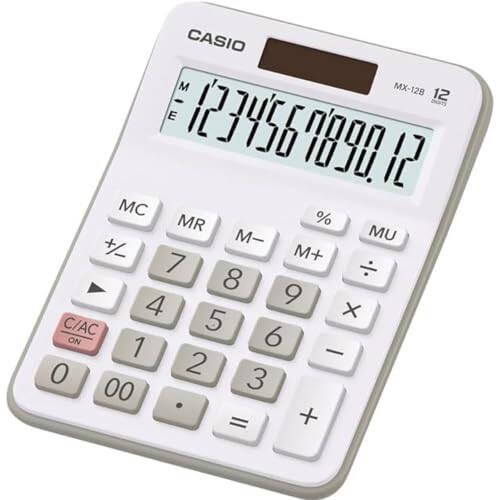 New Casio MX-12 Desk Calculator 12-Digit Display - 1