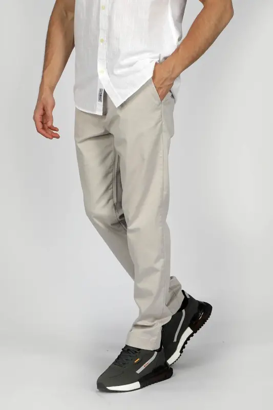 New Chino 2 Men's Woven Pants - Grey - 3
