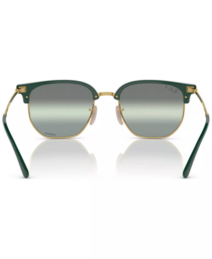 New Clubmaster Polarized Sunglasses, RB4416 Green on Arista - 11