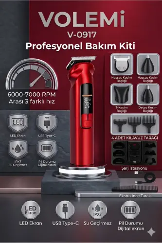 New Generation 5-Head Pro Barber Hair Beard Nose Neck Laser Epilation Pre-Shaving Razor - 4