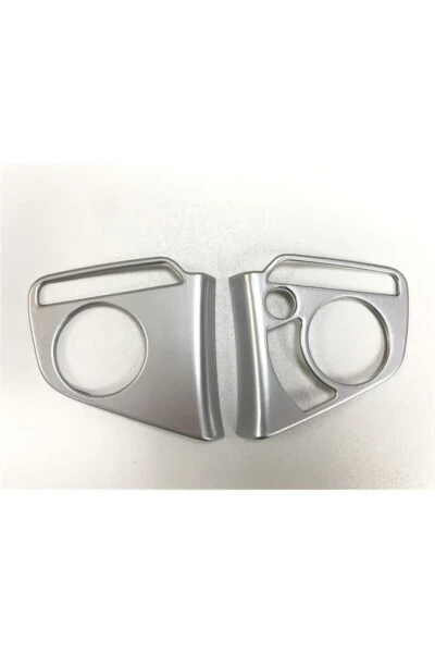 New Honda Civic Fc5 2016-2020 Silver Steering Wheel Cover Set 2 Pieces - REPLAX