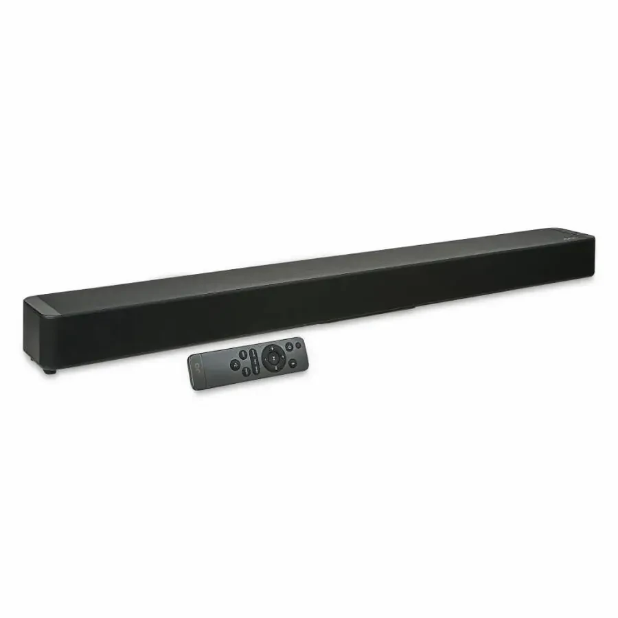 NEW - onn. 2.1 Soundbar System with Dolby Digital Plus, 2 Speakers and Built-in Subwoofer, 36
