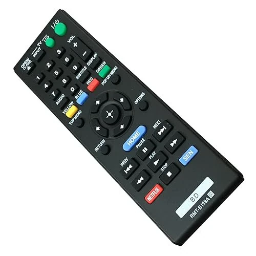 New Replacement RMT-B119A Universal DVD Remote Control for Sony Blu-Ray Disc DVD Player BDP-BX59 BDP-S390 BDP-S590 BDP-BX110 BDP-S1100 BDP-S3100 BDP-BX310 BDP-BX510 BDP-S580 - 6