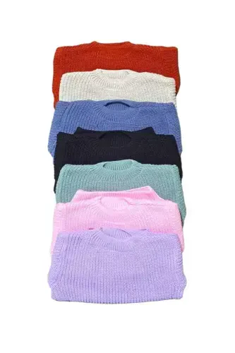 New Season Extra Flexible Crew Neck Unisex Baby & Kids Sweater (0-5 Years) - 6