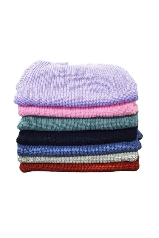 New Season Extra Flexible Crew Neck Unisex Baby & Kids Sweater (0-5 Years) - 7