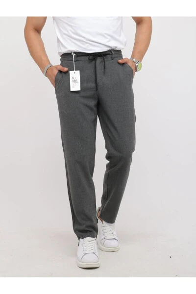 NEW SEASON HALF ELASTIC JOGGER PANTS - SON BAZAR