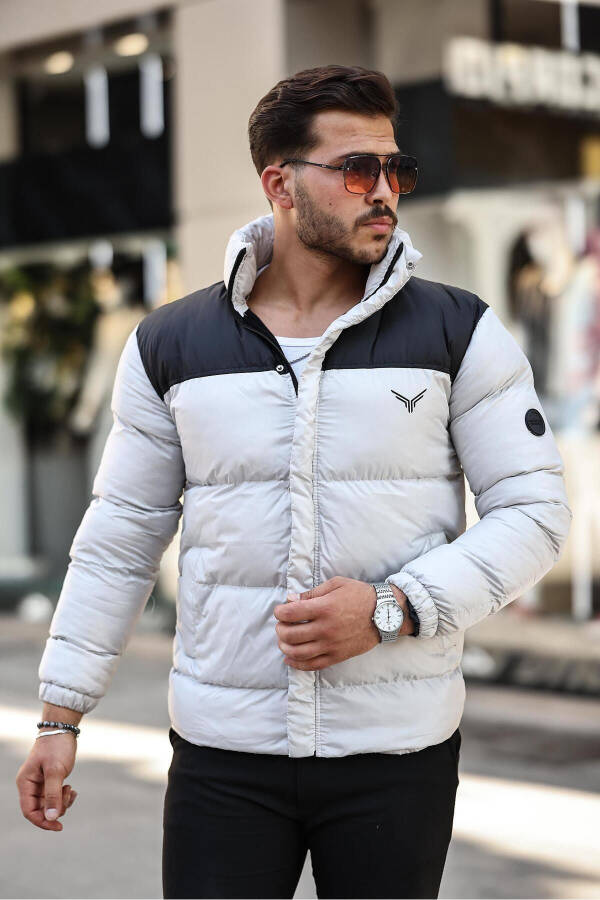 New Season Men's Fleece-Lined Puffer Jacket - 1