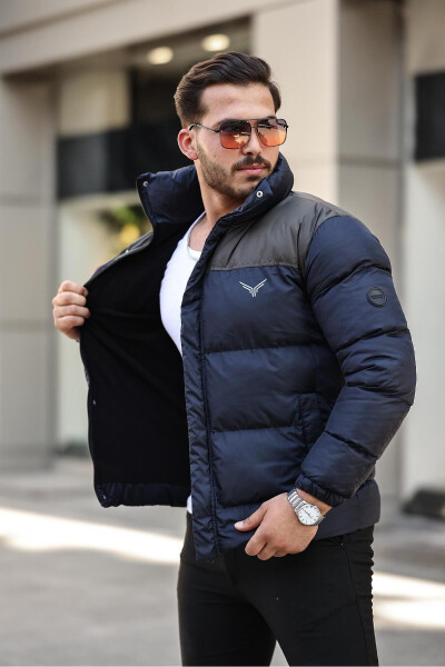 New Season Men's Fleece-Lined Puffer Jacket - 2