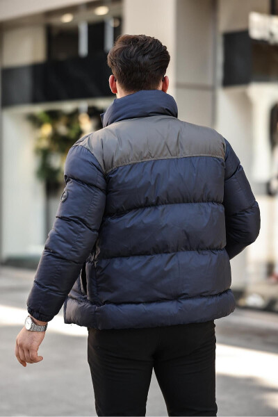 New Season Men's Fleece-Lined Puffer Jacket - 4