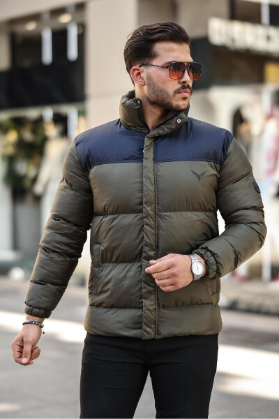 New Season Men's Padded Jacket with Fleece Lining - 1