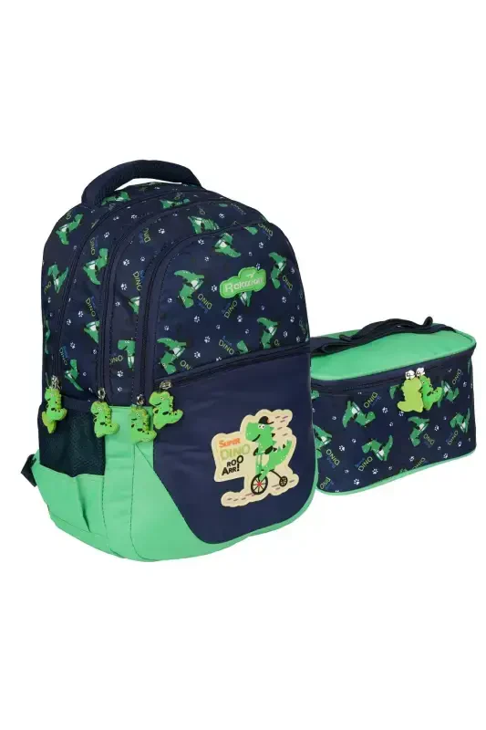 New Season Relaxion Primary School Backpack and Lunchbox-GREEN - RKY SERENITY