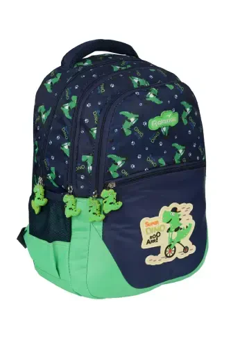 New Season Relaxion Primary School Backpack and Lunchbox-GREEN - 2