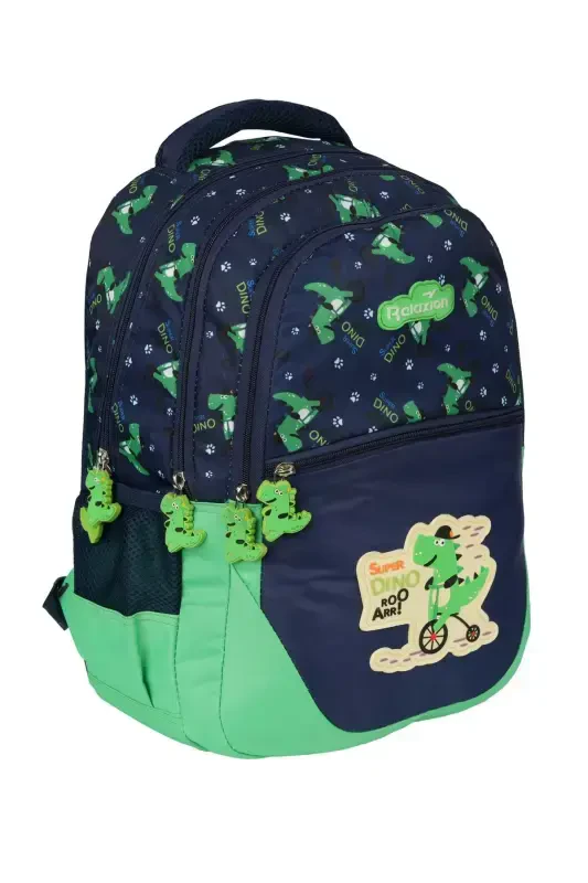 New Season Relaxion Primary School Backpack and Lunchbox-GREEN - 2