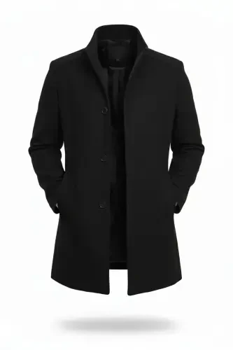 New season short cashmere coat. - 2