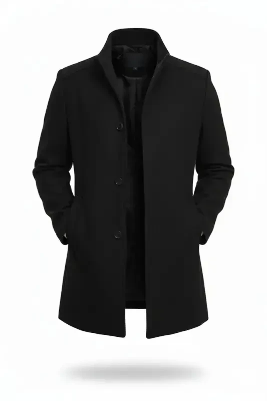 New season short cashmere coat. - 2