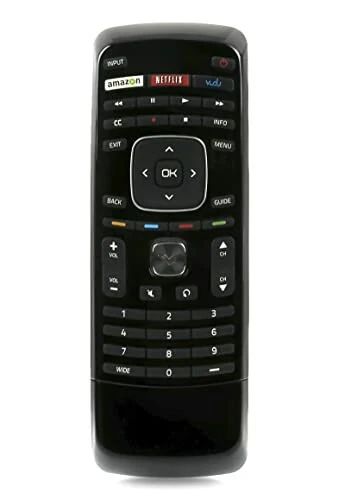 New Universal Internet APP Remote Control XRT110 Replacement fit for Vizio LCD LED TV E320i-A2 E320i-A0 E420i-A1 E650VSE M320SL M370SL E322AR E422AR E472VLE E552VLE E422VLE E370VP E320VT E370VT Models - 1