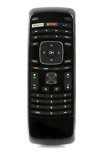 New Universal Internet APP Remote Control XRT110 Replacement fit for Vizio LCD LED TV E320i-A2 E320i-A0 E420i-A1 E650VSE M320SL M370SL E322AR E422AR E472VLE E552VLE E422VLE E370VP E320VT E370VT Models - 1