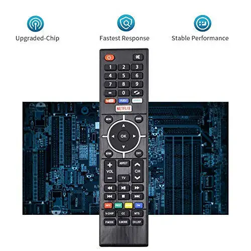 New Universal Remote Control for Element TV Remote - 6